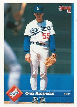#274 Orel Hershiser - Los Angeles Dodgers - 1993 Donruss Baseball
