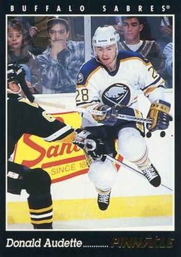 #274 Donald Audette - Buffalo Sabres - 1993-94 Pinnacle Hockey