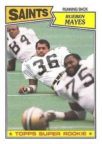 #274 Rueben Mayes - New Orleans Saints - 1987 Topps Football