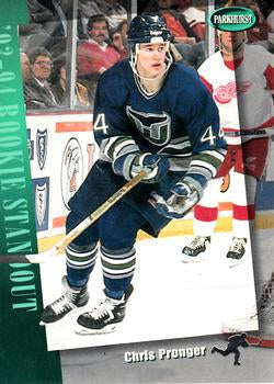 #274 Chris Pronger - Hartford Whalers - 1994-95 Parkhurst Hockey
