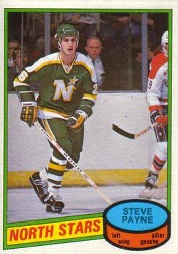 #274 Steve Payne - Minnesota North Stars - 1980-81 O-Pee-Chee Hockey