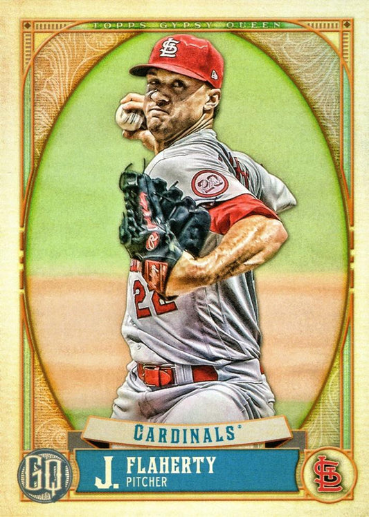 #274 Jack Flaherty - St. Louis Cardinals - 2021 Topps Gypsy Queen Baseball