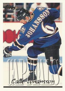 #274 Calle Johansson - Washington Capitals - 1995-96 Topps Hockey