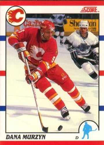 #274 Dana Murzyn - Calgary Flames - 1990-91 Score Canadian Hockey