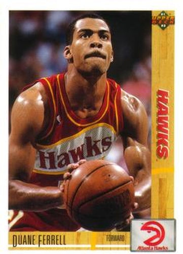 #274 Duane Ferrell - Atlanta Hawks - 1991-92 Upper Deck Basketball