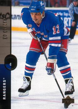 #274 Ed Olczyk - New York Rangers - 1994-95 Upper Deck Hockey