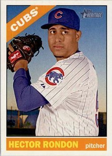 #274 Hector Rondon - Chicago Cubs - 2015 Topps Heritage Baseball