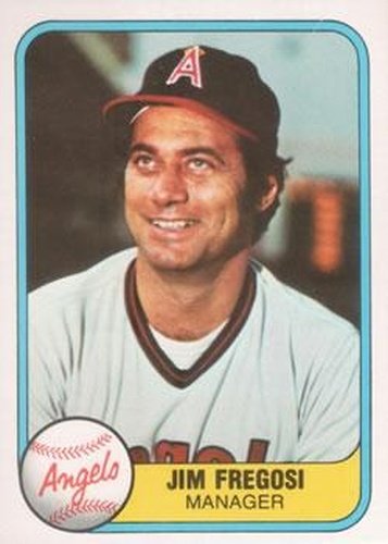 #274 Jim Fregosi - California Angels - 1981 Fleer Baseball