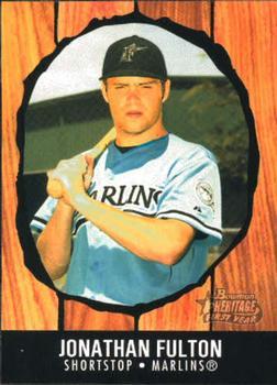 #274 Jonathan Fulton - Florida Marlins - 2003 Bowman Heritage Baseball