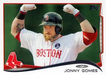 #274 Jonny Gomes - Boston Red Sox - 2014 Topps Baseball