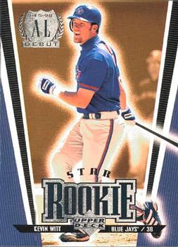 #274 Kevin Witt - Toronto Blue Jays - 1999 Upper Deck Baseball