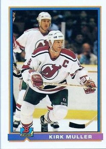 #274 Kirk Muller - New Jersey Devils - 1991-92 Bowman Hockey