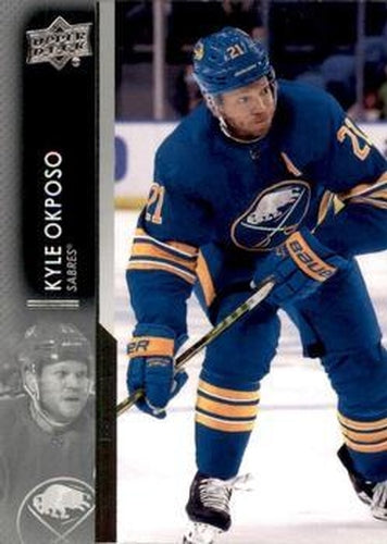 #274 Kyle Okposo - Buffalo Sabres - 2021-22 Upper Deck Hockey