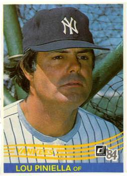 #274 Lou Piniella - New York Yankees - 1984 Donruss Baseball