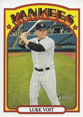 #274 Luke Voit - New York Yankees - 2021 Topps Heritage Baseball