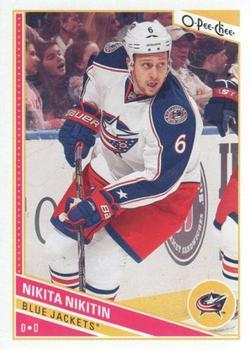 #274 Nikita Nikitin - Columbus Blue Jackets - 2013-14 O-Pee-Chee Hockey