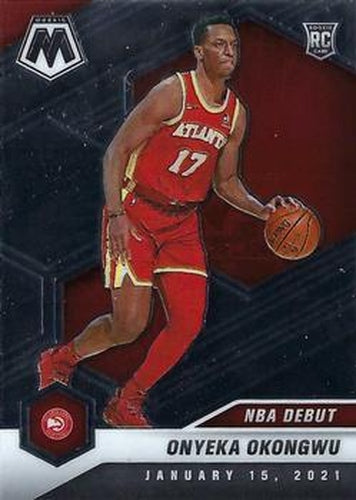 #274 Onyeka Okongwu - Atlanta Hawks - 2020-21 Panini Mosaic Basketball
