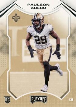 #274 Paulson Adebo - New Orleans Saints - 2021 Panini Playoff Football