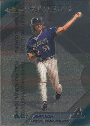 #274 Randy Johnson - Arizona Diamondbacks - 1999 Finest Baseball