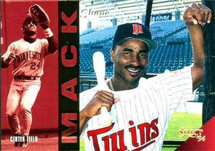 #274 Shane Mack - Minnesota Twins - 1994 Select Baseball