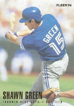 #274 Shawn Green - Toronto Blue Jays - 1996 Fleer Baseball