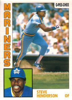 #274 Steve Henderson - Seattle Mariners - 1984 O-Pee-Chee Baseball