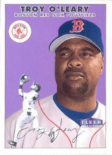 #274 Troy O'Leary - Boston Red Sox - 2000 Fleer Tradition Baseball