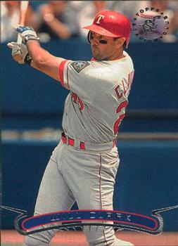 #274 Will Clark - Texas Rangers - 1996 Stadium Club Baseball