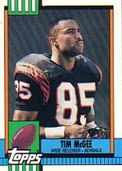 #274 Tim McGee - Cincinnati Bengals - 1990 Topps Football