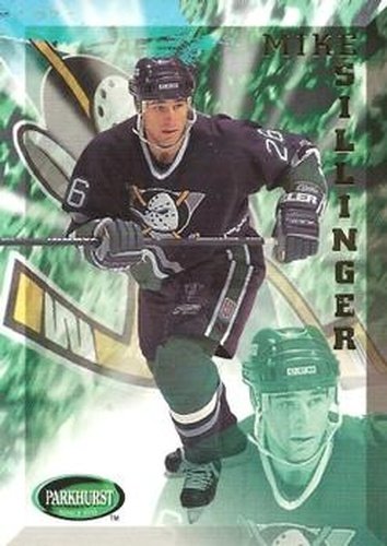 #274 Mike Sillinger - Anaheim Mighty Ducks - 1995-96 Parkhurst International Hockey