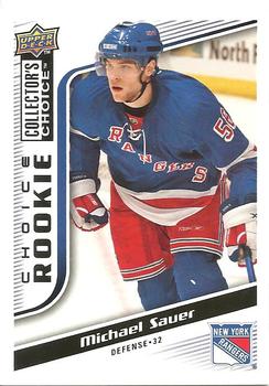#274 Michael Sauer - New York Rangers - 2009-10 Collector's Choice Hockey