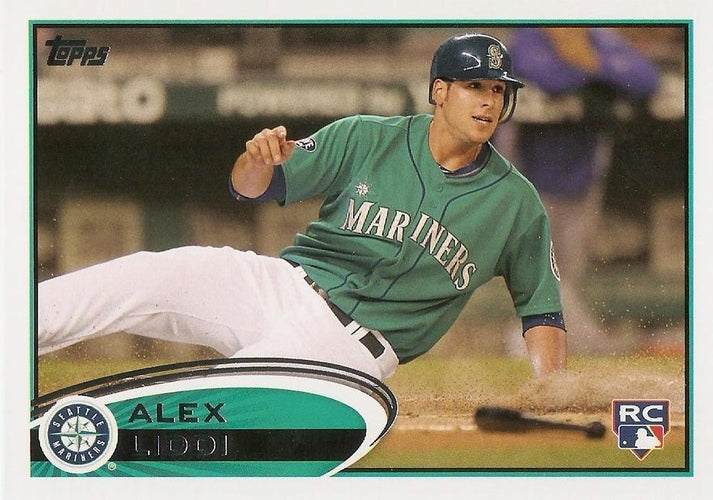 #274 Alex Liddi - Seattle Mariners - 2012 Topps Baseball