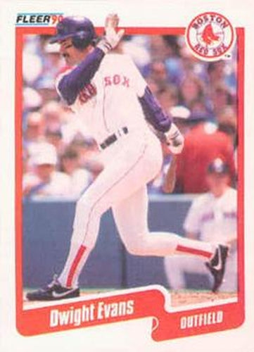 #274 Dwight Evans - Boston Red Sox - 1990 Fleer USA Baseball