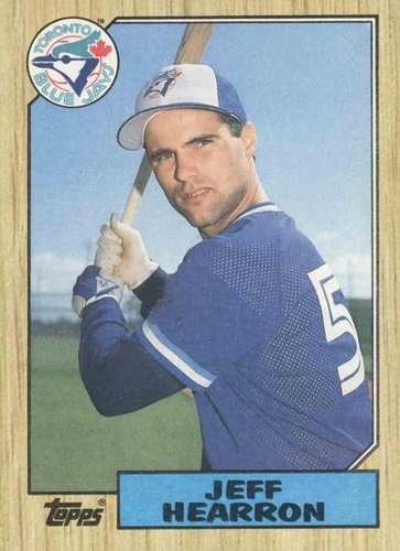 #274 Jeff Hearron - Toronto Blue Jays - 1987 Topps Baseball