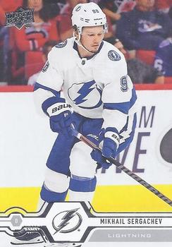#274 Mikhail Sergachev - Tampa Bay Lightning - 2019-20 Upper Deck Hockey