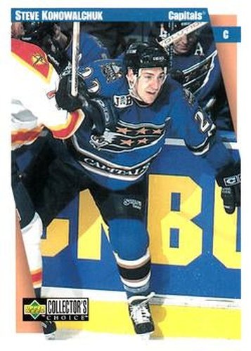 #274 Steve Konowalchuk - Washington Capitals - 1997-98 Collector's Choice Hockey