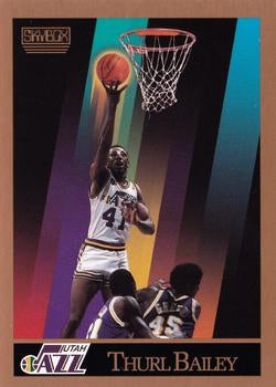#274 Thurl Bailey - Utah Jazz - 1990-91 SkyBox Basketball