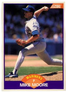 #274 Mike Moore - Seattle Mariners - 1989 Score Baseball