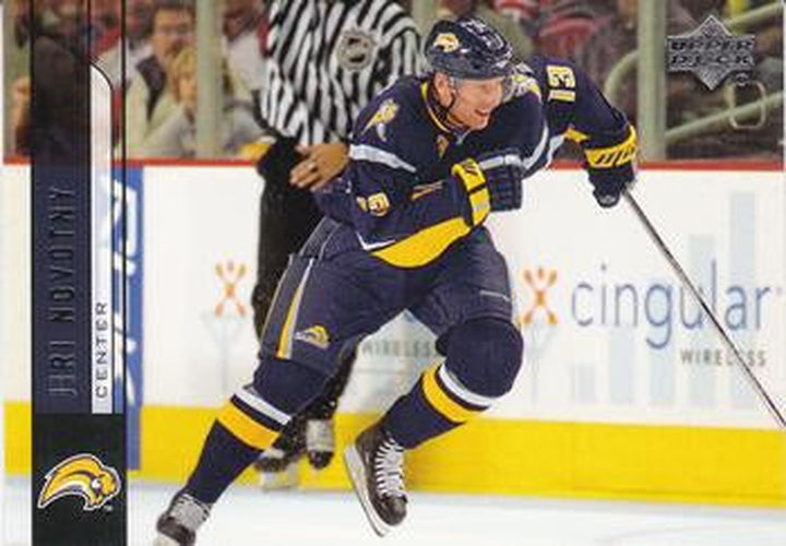 #274 Jiri Novotny - Buffalo Sabres - 2006-07 Upper Deck Hockey