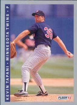 #274 Kevin Tapani - Minnesota Twins - 1993 Fleer Baseball