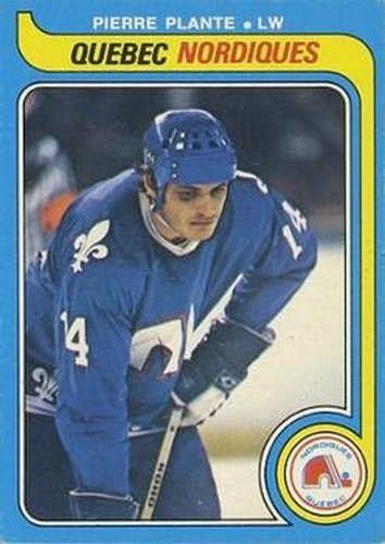 #275 Pierre Plante - Quebec Nordiques - 1979-80 O-Pee-Chee Hockey