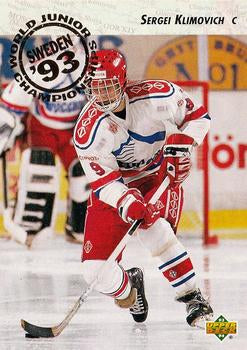 #275 Sergei Klimovich - Russia - 1993-94 Upper Deck Hockey