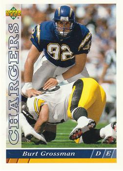 #275 Burt Grossman - San Diego Chargers - 1993 Upper Deck Football