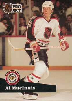 #275 Al MacInnis - 1991-92 Pro Set Hockey