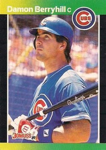 #275 Damon Berryhill - Chicago Cubs - 1989 Donruss Baseball
