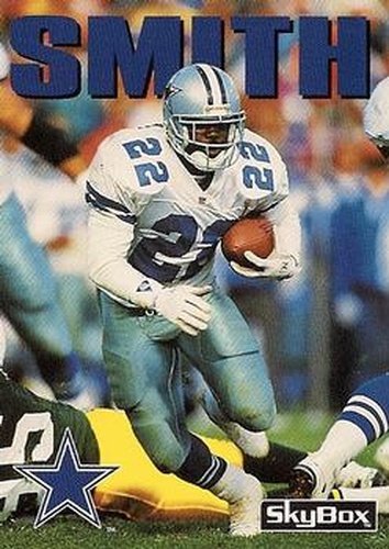 #275 Emmitt Smith - Dallas Cowboys - 1992 SkyBox Impact Football