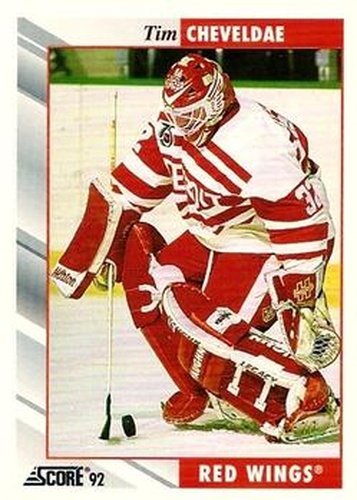 #275 Tim Cheveldae - Detroit Red Wings - 1992-93 Score USA Hockey