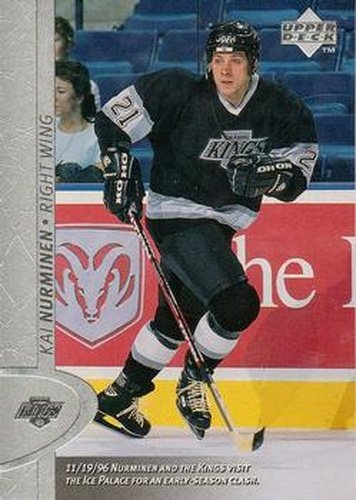 #275 Kai Nurminen - Los Angeles Kings - 1996-97 Upper Deck Hockey