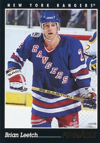 #275 Brian Leetch - New York Rangers - 1993-94 Pinnacle Hockey