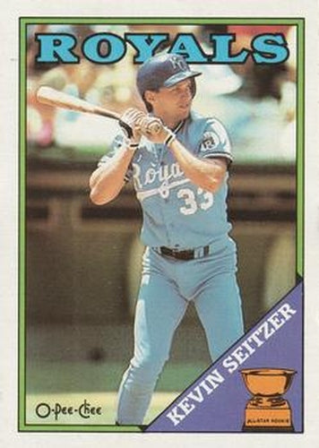 #275 Kevin Seitzer - Kansas City Royals - 1988 O-Pee-Chee Baseball